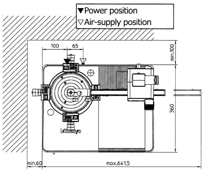 Kruhomer RA-120P s funkciou D.A.T., Mitutoyo
