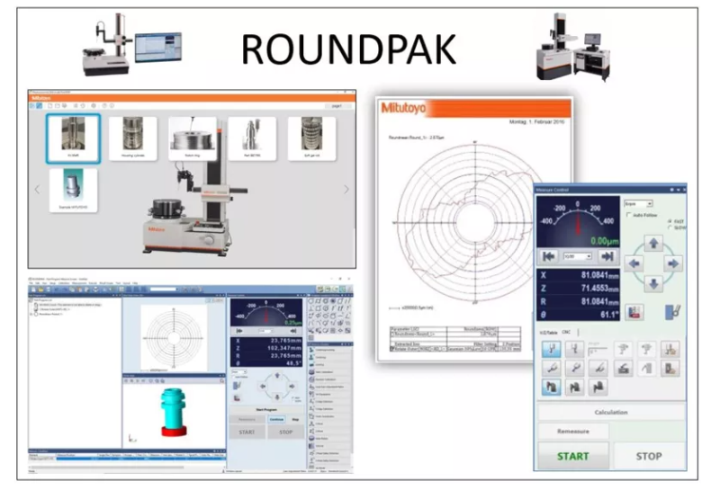 RA-1600 Kruhomer, Mitutoyo