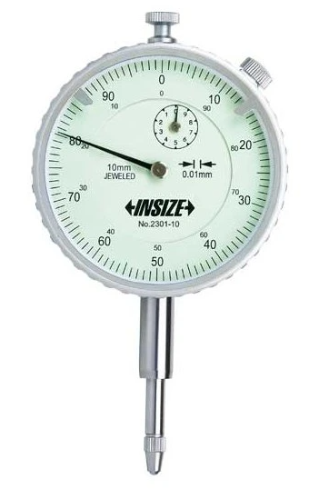 Číselníkový odchýlkomer základné prevedenie 10 mm/0,01 mm, Insize