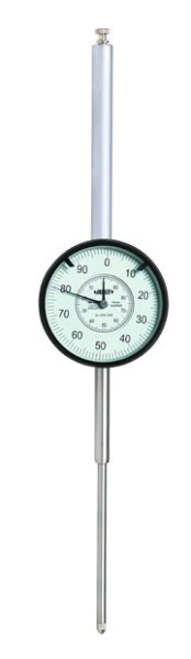 Číselníkový odchýlkomer s veľkým rozsahom 100 mm/0,01 mm, Insize