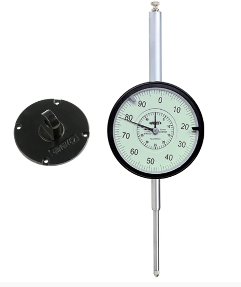 Číselníkový odchýlkomer s veľkým rozsahom 50 mm/0,01 mm, Insize