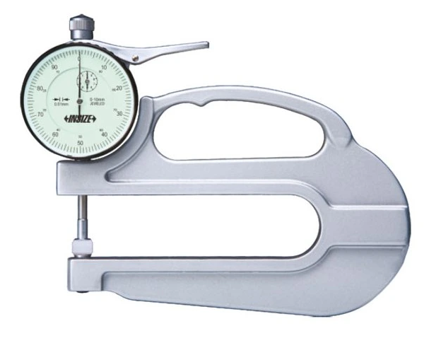 Číselníkový hrúbkomer 0-10 mm typ A, Insize