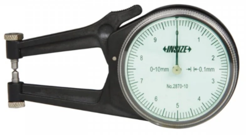 Mechanický hrúbkomer 0-10 mm, Insize