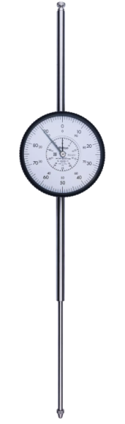 Číselníkový odchýlkomer s veľkým rozsahom a číselníkom 100 mm/0,01 mm, Mitutoyo
