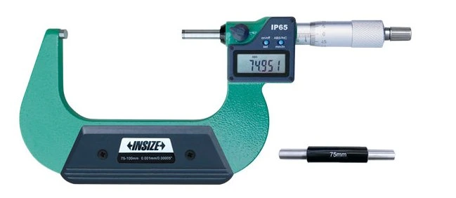 Digitálny mikrometer 75-100 mm IP65, s výstupom dát, Insize
