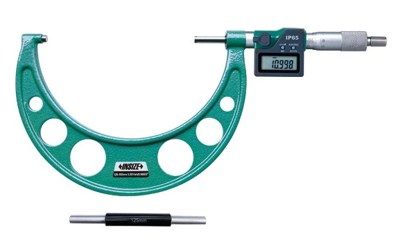 Digitálny mikrometer 125-150 mm IP65, s výstupom dát, Insize