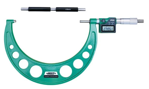 Digitálny mikrometer 175-200 mm IP65, s výstupom dát, Insize