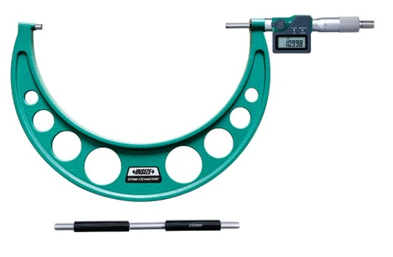 Digitálny mikrometer 200-225 mm IP65, s výstupom dát, Insize