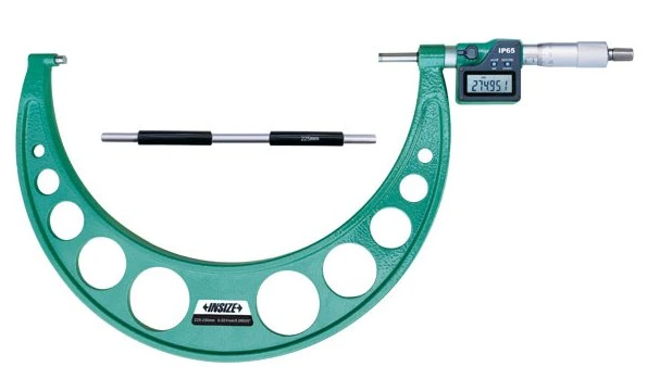 Digitálny mikrometer 225-250 mm IP65, s výstupom dát, Insize
