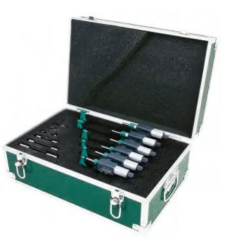 Sada digitálnych mikrometrov 0-150 mm, s výstupom dát, Insize