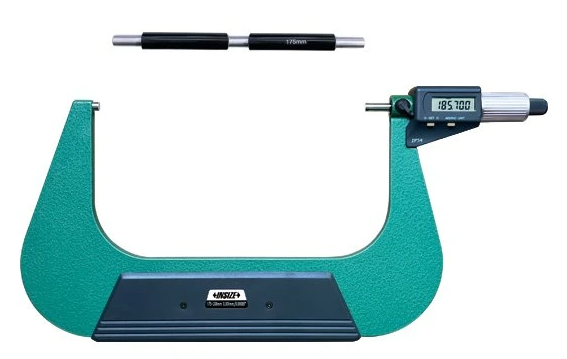 Digitálny mikrometer 175-200 mm, s výstupom dát, Insize