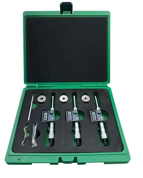 Sada digitálnych trojdotykových dutinomerov 6-12 mm, Insize