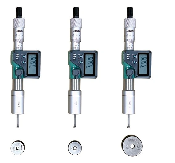 Sada digitálnych dvojdotykových dutinomerov 3-6 mm, Insize