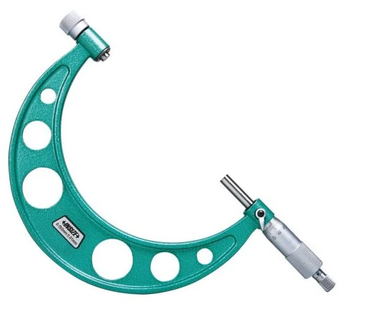 Analógový mikrometer 0-150 mm s výmennými nadstavcami, typ A, Insize