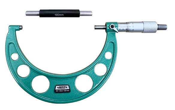 Analógový mikrometer 100-125 mm/0,001 mm, Insize