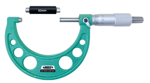 Analógový mikrometer 50-75 mm/0,001 mm, Insize