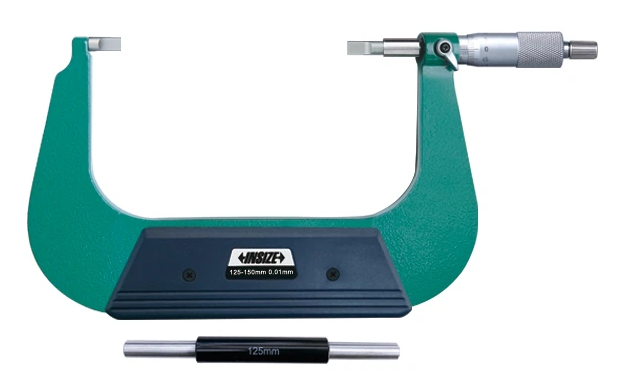 Analógový mikrometer 125-150 mm s nožovými dotykmi, typ A, Insize