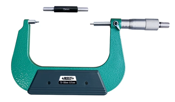 Analógový mikrometer 75-100 mm so zúženými dotykmi, typ A, Insize
