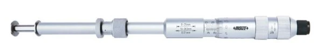 Analógový mikrometer 75-100 mm na drážky, Insize