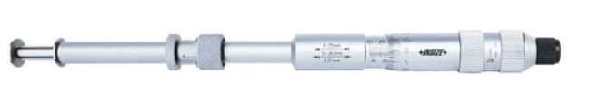 Analógový mikrometer 0-25 mm na drážky, Insize