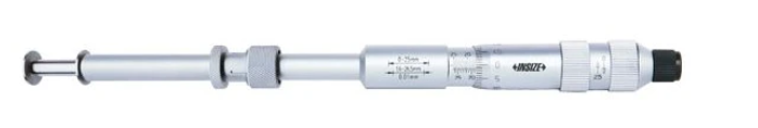 Analógový mikrometer 25-50 mm na drážky, Insize