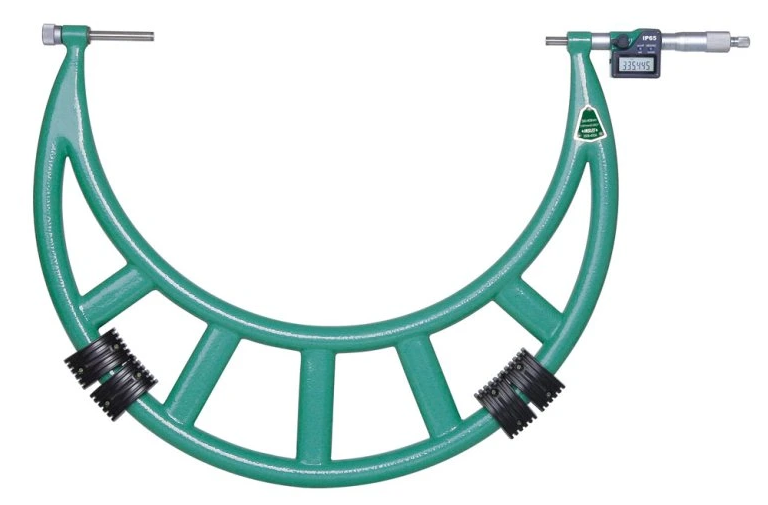 Digitálny mikrometer 0-150 mm IP65 s výmennými nadstavcami, typ A, Insize