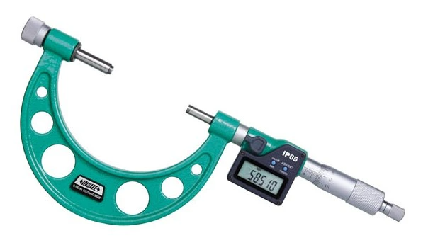 Digitálny mikrometer 150-300 mm IP65 s výmennými nadstavcami, typ A, Insize