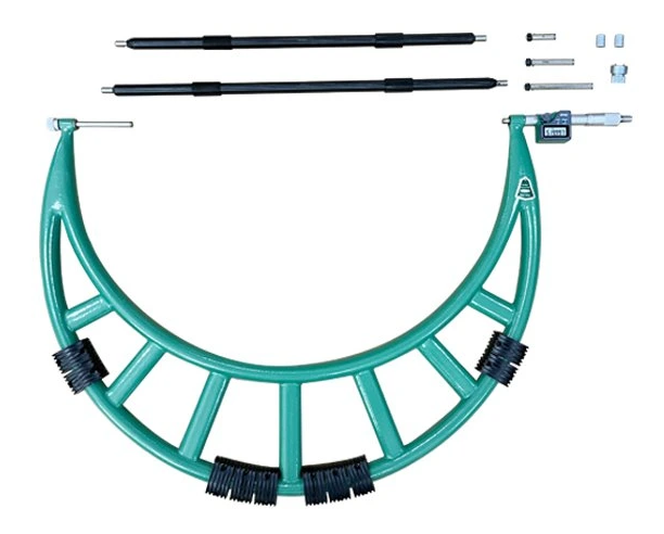 Digitálny mikrometer 500-600 mm IP65 s výmennými nadstavcami, typ B, Insize