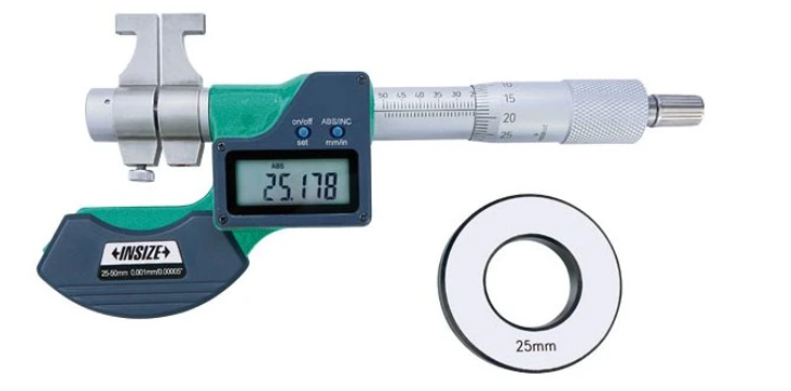Digitálny mikrometer 25-50 mm na vnútorné meranie, Insize
