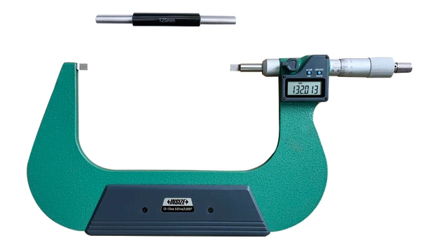 Digitálny mikrometer 125-150 mm s nožovými dotykmi, typ A, Insize