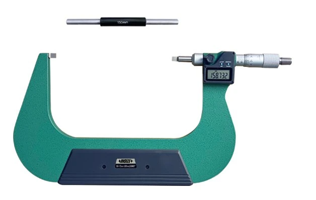 Digitálny mikrometer 150-175 mm s nožovými dotykmi, typ A, Insize