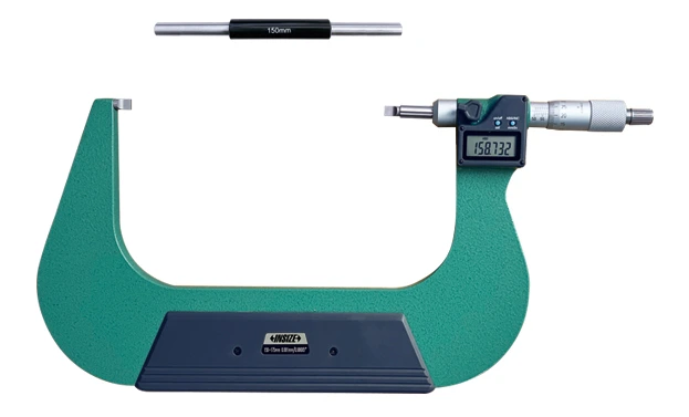 Digitálny mikrometer 150-175 mm s nožovými dotykmi, typ B, Insize