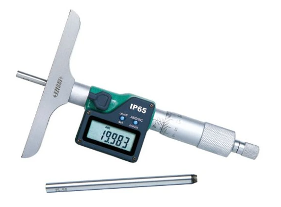 Digitálny mikrometrický hĺbkomer 0-50 mm, Insize