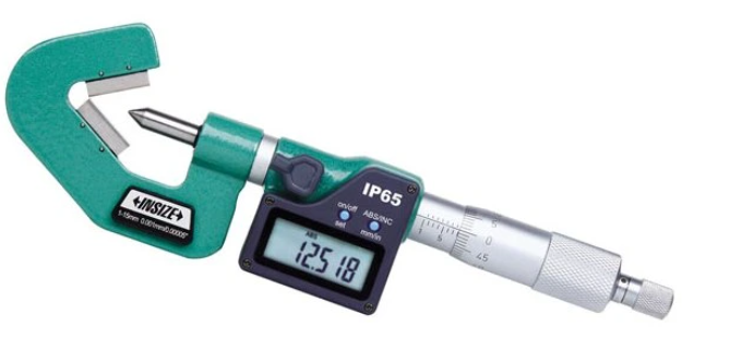 Digitálny mikrometer 20-35 mm s prizmatickým dotykom, 3-britý, typ B, Insize