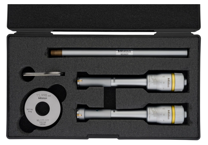 Sada analógových dutinomerov 12-20 mm Holtest, Mitutoyo