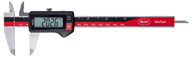 Digitálne posuvné meradlo 0-200 mm 16 ES MarTool, Mahr