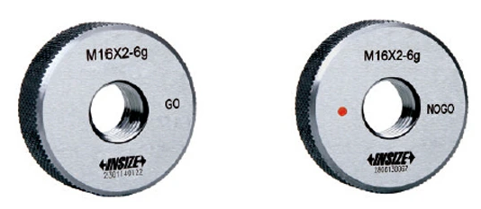 Sada závitových kalibrov krúžkov M3-M12 6g zmätkové, Insize