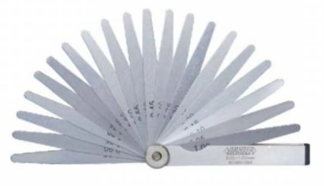 Špáromer 0,03-0,50 mm, 13 listov, Insize