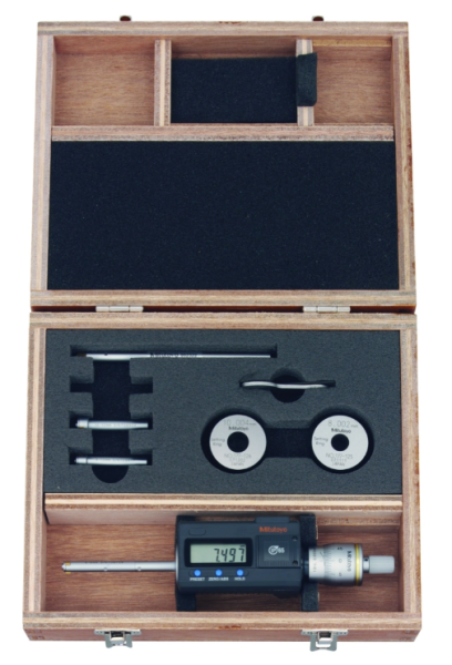 Sada digitálnych dutinomerov 6-12 mm s vymeniteľnými hlavami Holtest, Mitutoyo