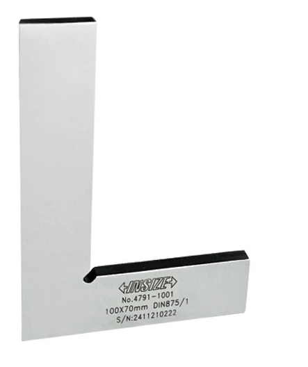 Uholník plochý 100x70 mm DIN 875/1, Insize