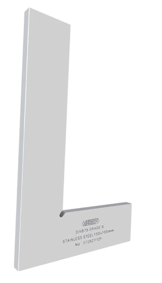 Uholník plochý 150x100 mm DIN 875/0, Insize