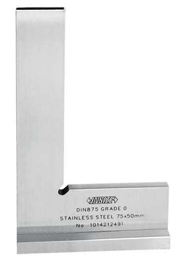 Uholník s príložníkom 50x40 mm DIN 875/0, Insize