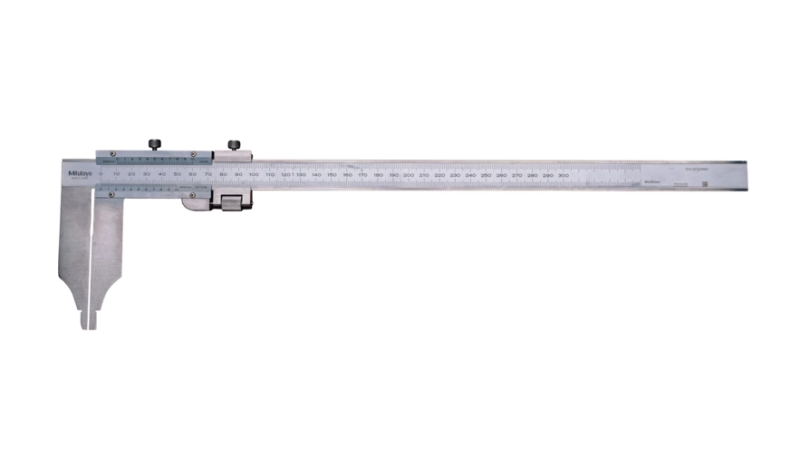 Analógové posuvné meradlo 0-1000 mm s dlhými čeľusťami, Mitutoyo