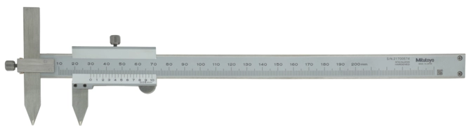 Analógové posuvné meradlo 10,1-200 mm, s posunutým stredom, Mitutoyo