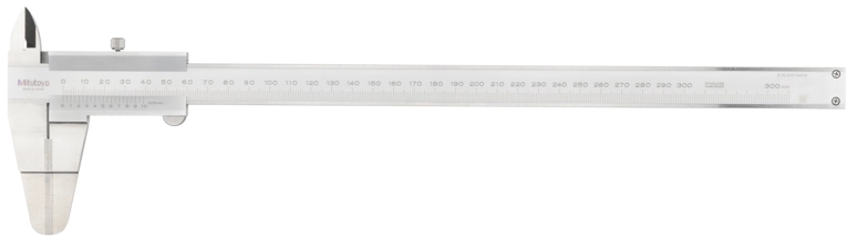 Analógové posuvné meradlo 0-300 mm s čeľusťami v tvare ostria, Mitutoyo