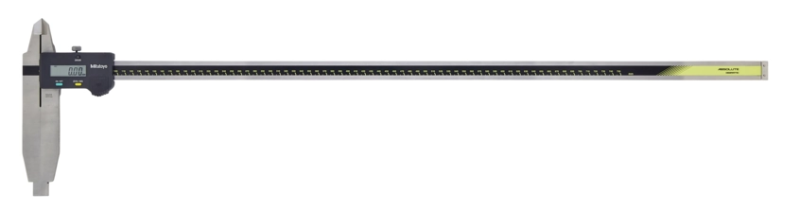 Digitálne posuvné meradlo 0-750 mm so štandardnými/zaoblenými čeľusťami, Mitutoyo