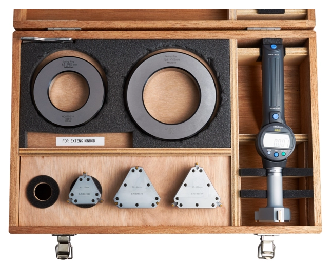 Sada digitálneho dutinomera Borematic s vymeniteľnými hlavami 50-100 mm, Mitutoyo