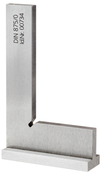 Uholník s príložníkom 100x70 mm DIN 875/2, SGM