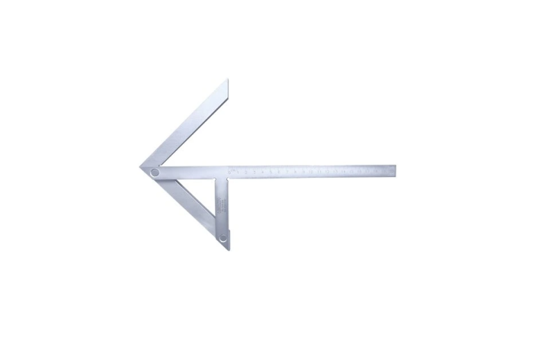 Strediaci uholník 200x150 mm, Insize