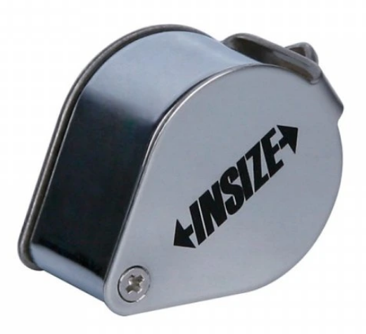 Skladacia lupa 10x, pr. 21 mm, Insize